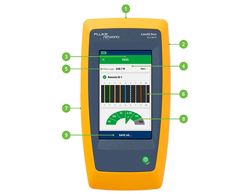 TestEquity: Fluke Networks LIQ-DUO-KIT-FMC LinkIQ 200 Duo Kit And